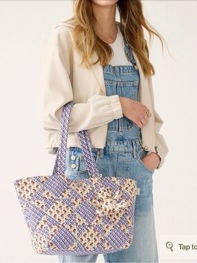🌺Small Hathaway Tote Bag🌺
Rachel Ditsy Patchwork in Premium Cotton